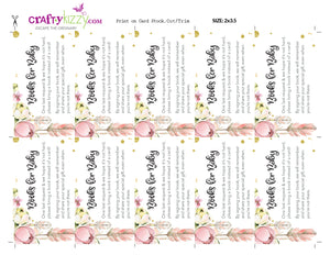 Dream Catcher Baby Shower Invitation Girl - Blush Pink Bohemian Shower Invitation - Watercolor Floral Baby Shower Invitation Bundle