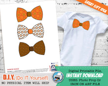 Halloween Tie Iron On Shirt - 1st Halloween Costume - Toddler Tie - Digital Iron Ons - INSTANT DOWNLOAD - CraftyKizzy