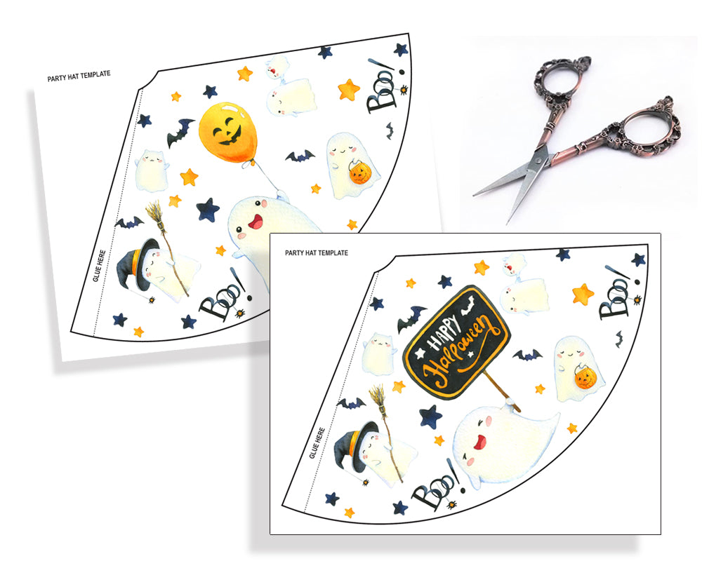 halloween-printable-party-hat-halloween-first-birthday-party-hats-craftykizzy