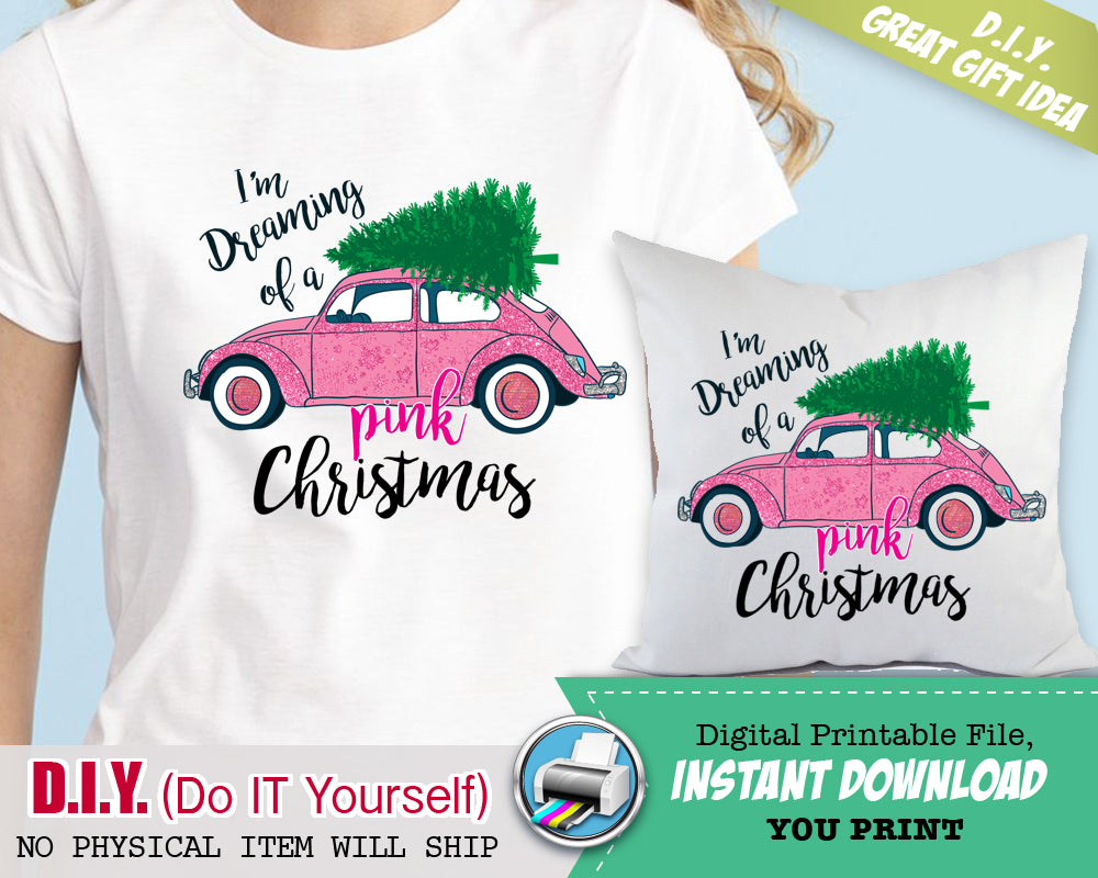 pink df6c7f55 bc95 4c35 a19f believe christmas shirt iron on digital decal - unisex holiday