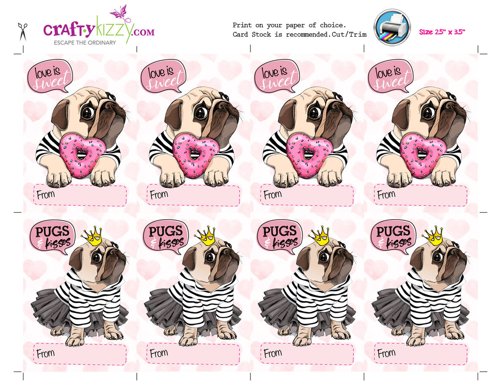 pug-valentines-day-cards-for-kids-pug-pun-valentine-s-day-card-craftykizzy
