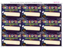 Trunk Or Treat Contest Ballot - Halloween Car Decorating Contest Entry Card - Voting Cards - Printable Entry Card - INSTANT DOWNLOAD