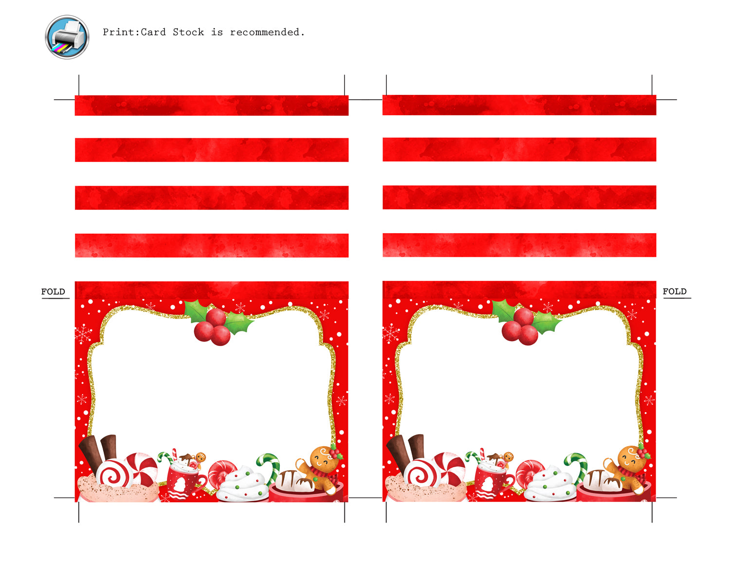 Gingerbread Christmas Table Tent - Holiday Printable Food Tents Decorations – CraftyKizzy gingerbread-christmas-table-tent-holiday-printable-food-tents-decorations-craftykizzy