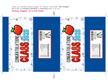 Kindergarten Graduation Candy Wrapper