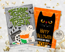 Halloween Popcorn Wrappers
