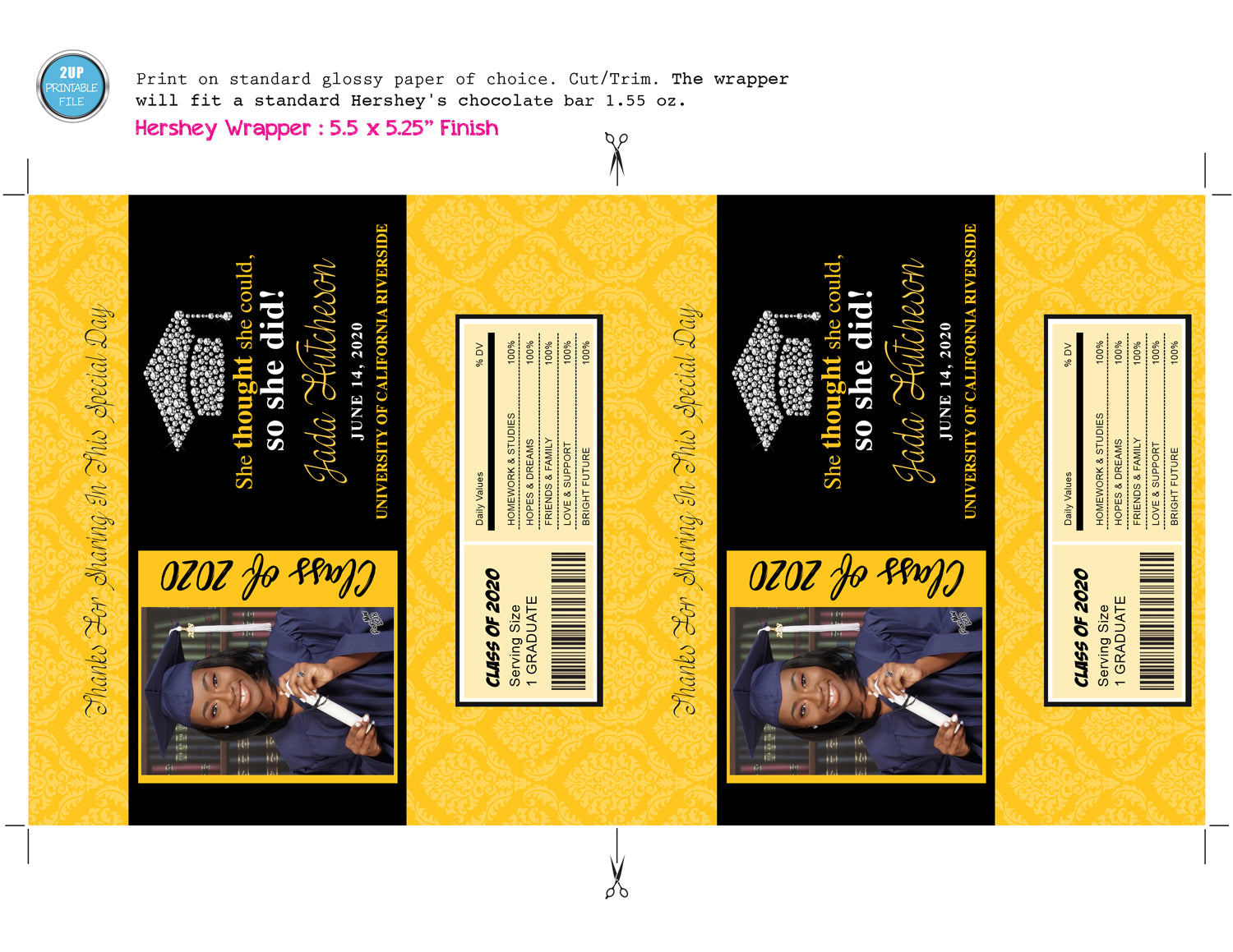 graduation-party-favor-chocolate-bar-wrapper-printable-grad-favors-craftykizzy for Free Printable Candy Bar Wrappers Graduation Graduation Party Favor Chocolate Bar Wrapper Printable Grad Favors – CraftyKizzy for Free Printable Candy Bar Wrappers Graduation