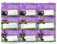 Costume Contest Ballot Tags Halloween Voting Cards - Printable Entry Card - Printable Ballots INSTANT DOWNLOAD - CraftyKizzy