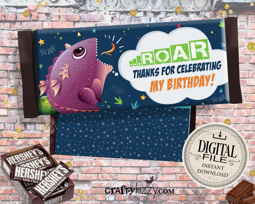 Baby Dragon Chocolate Wrapper