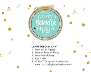 Party Animal Thank You Tags - Zoo Animal Thank You Tag - Calling All Party Animals - Wild Time - INSTANT DOWNLOAD