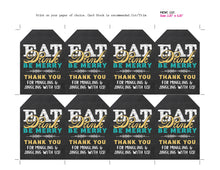 Eat Drink Be Merry Gift Tags