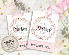 Mothers Day Gift Tags - Mother's Day Printable Gift Tag - Printable Mothers Day Favors - INSTANT DOWNLOAD