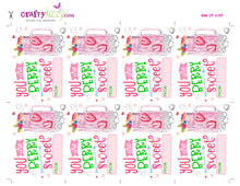 Berry Sweet Valentine's Day Cards - Strawberry Valentine Pun School Exchange Cards - INSTANT DOWNLOAD - CraftyKizzy