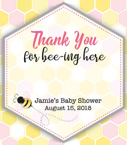 Chapstick Thank You Favor Card - Mommy To Be Baby Shower Favors - Bridal Shower Tags - Gender Reveal Unisex Thank You Tags Personalized - CraftyKizzy