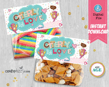 Valentines Day Treat Bag Party Favor Toppers Otter Valentine's Puns - Printable Candy Loot Bag Favors - DIY Valentine Label  INSTANT DOWNLOAD - CraftyKizzy