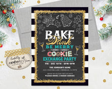 Cookie Exchange Party Invitation