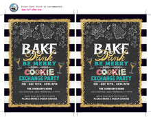 Christmas Cookie Exchange Invitations