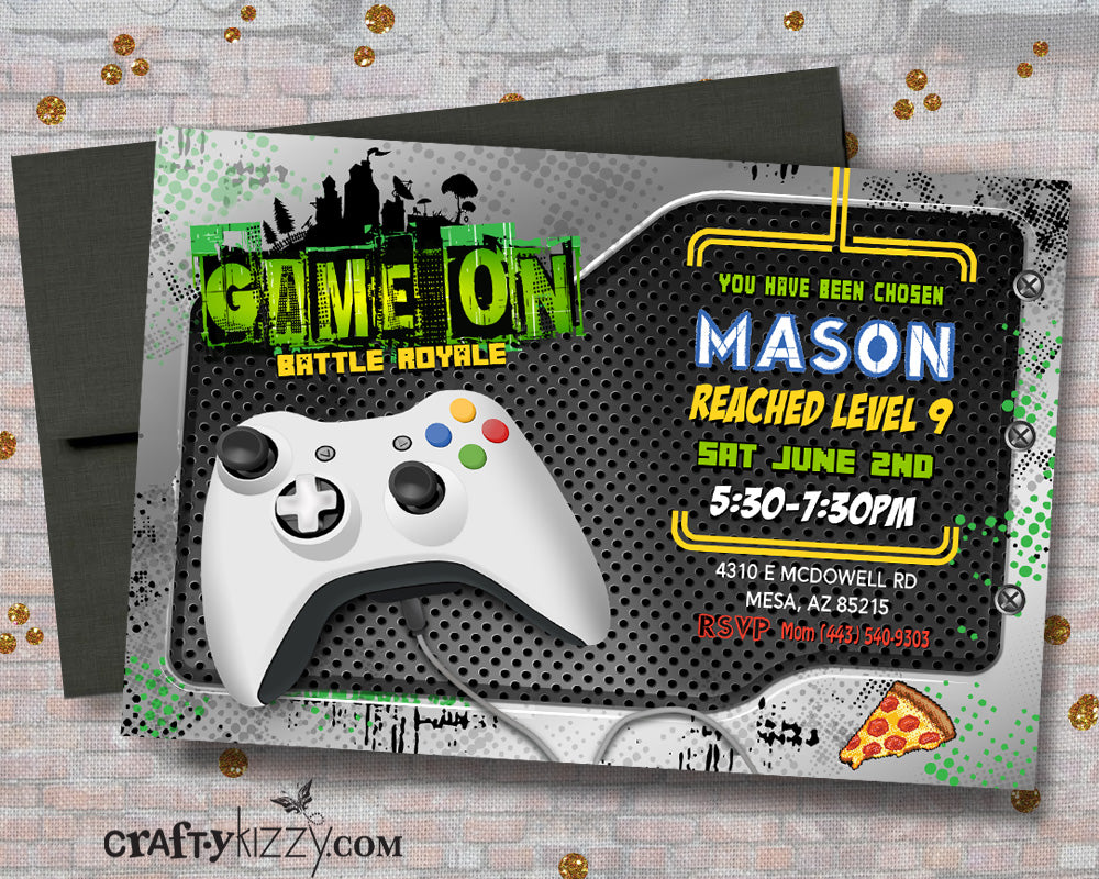 game-on-birthday-invitations-gamer-party-invitation-gaming-party-craftykizzy