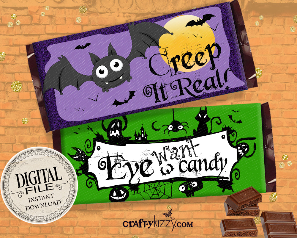 Halloween Chocolate Bar Wrapper Printable Favors - Happy Halloween Her – CraftyKizzy halloween-chocolate-bar-wrapper-printable-favors-happy-halloween-her-craftykizzy