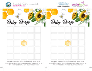 Babee Bingo Baby Shower game