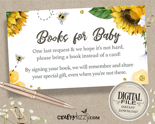floral daisy books for baby insert