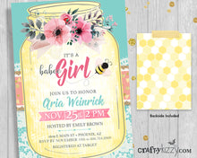 Mommy To Bee Baby Shower Address And Envelope Sign - Printable Baby Shower Table Sign - Addressee Sign - INSTANT DOWNLOAD - CraftyKizzy