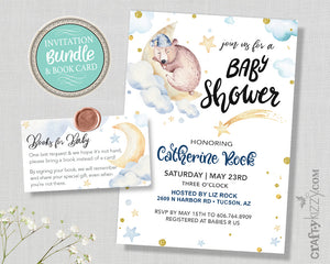 over the moon baby shower bundle